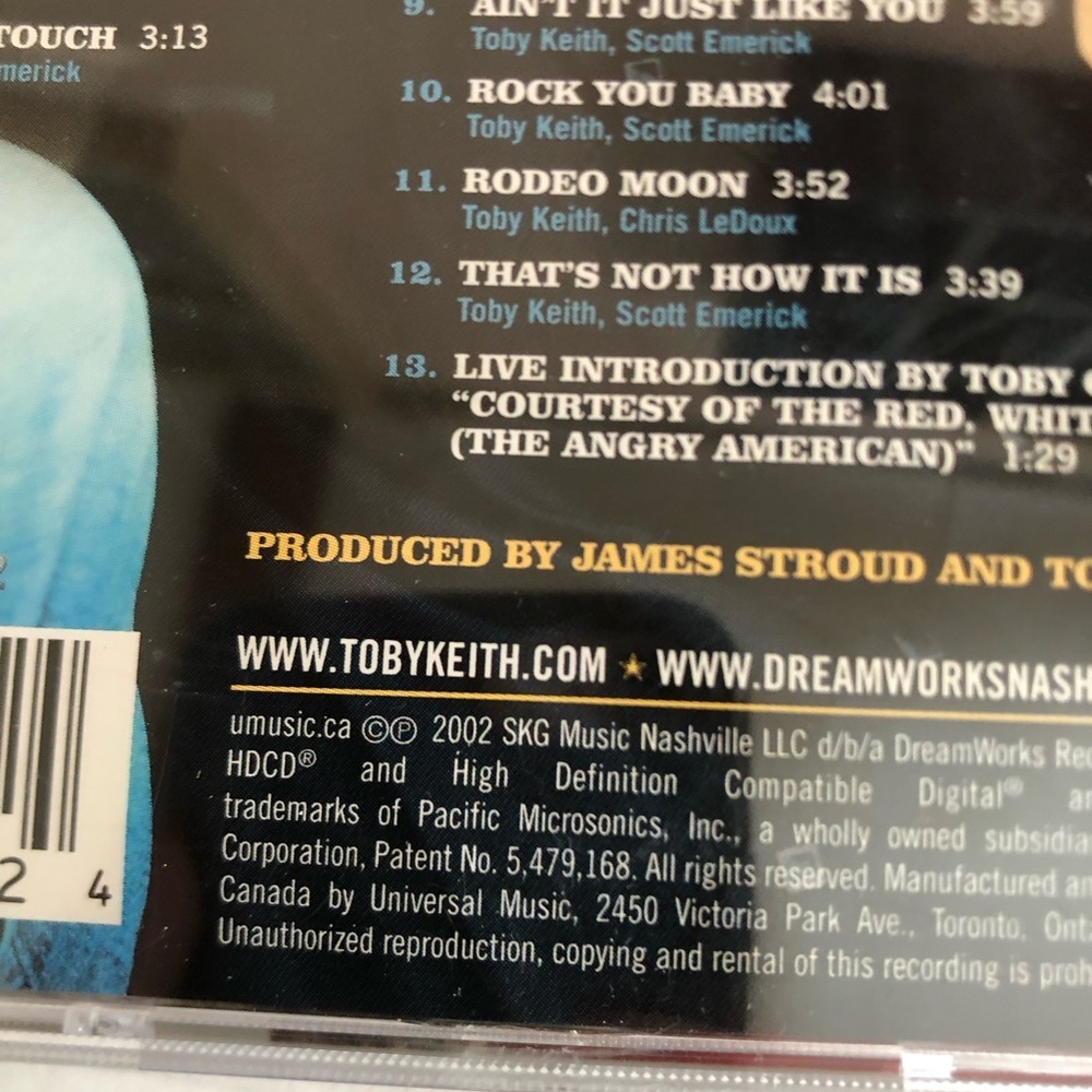 Toby Keith Unleashed CD - Picture 5 of 7